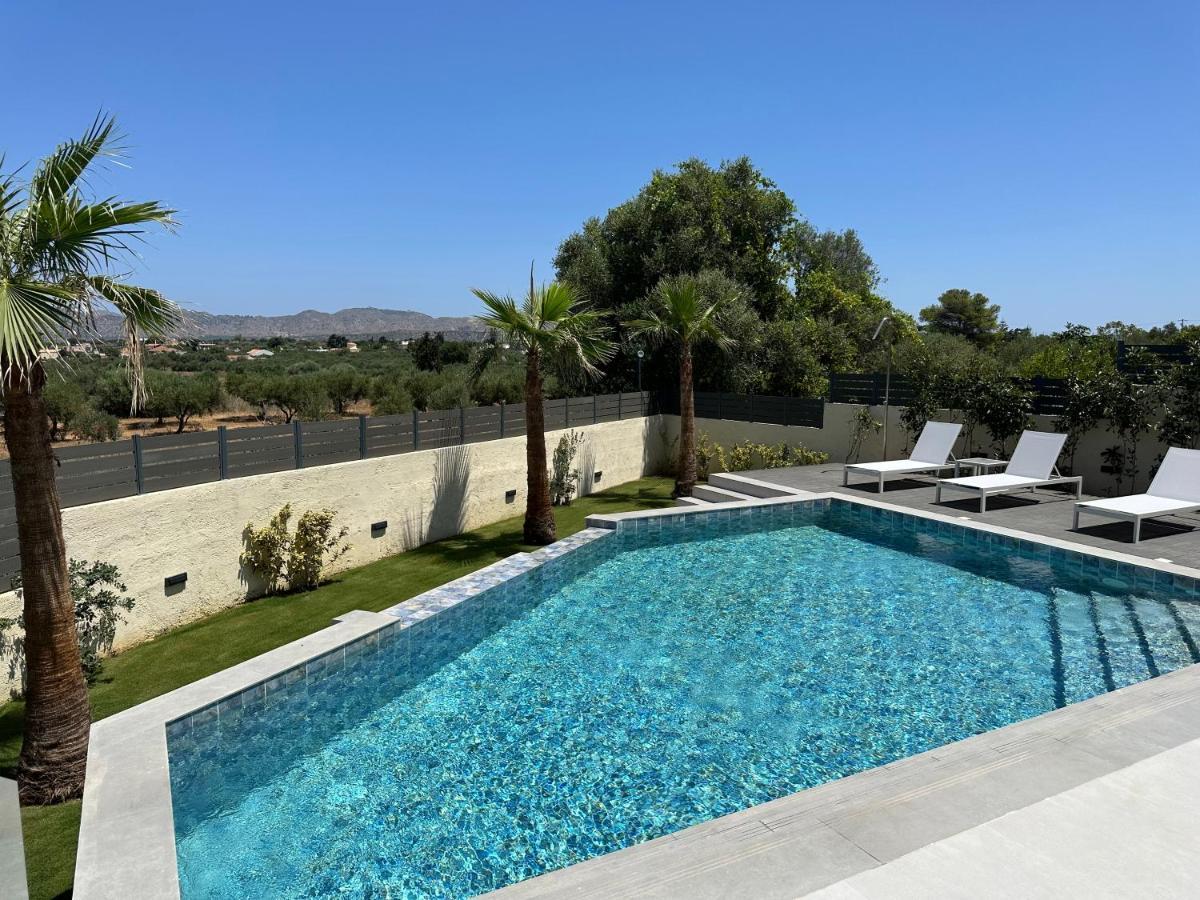 Kyamon Estate Luxury Villa Chrissi Akti Chania Exterior foto