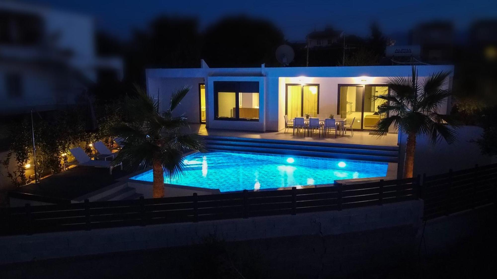 Kyamon Estate Luxury Villa Chrissi Akti Chania Exterior foto