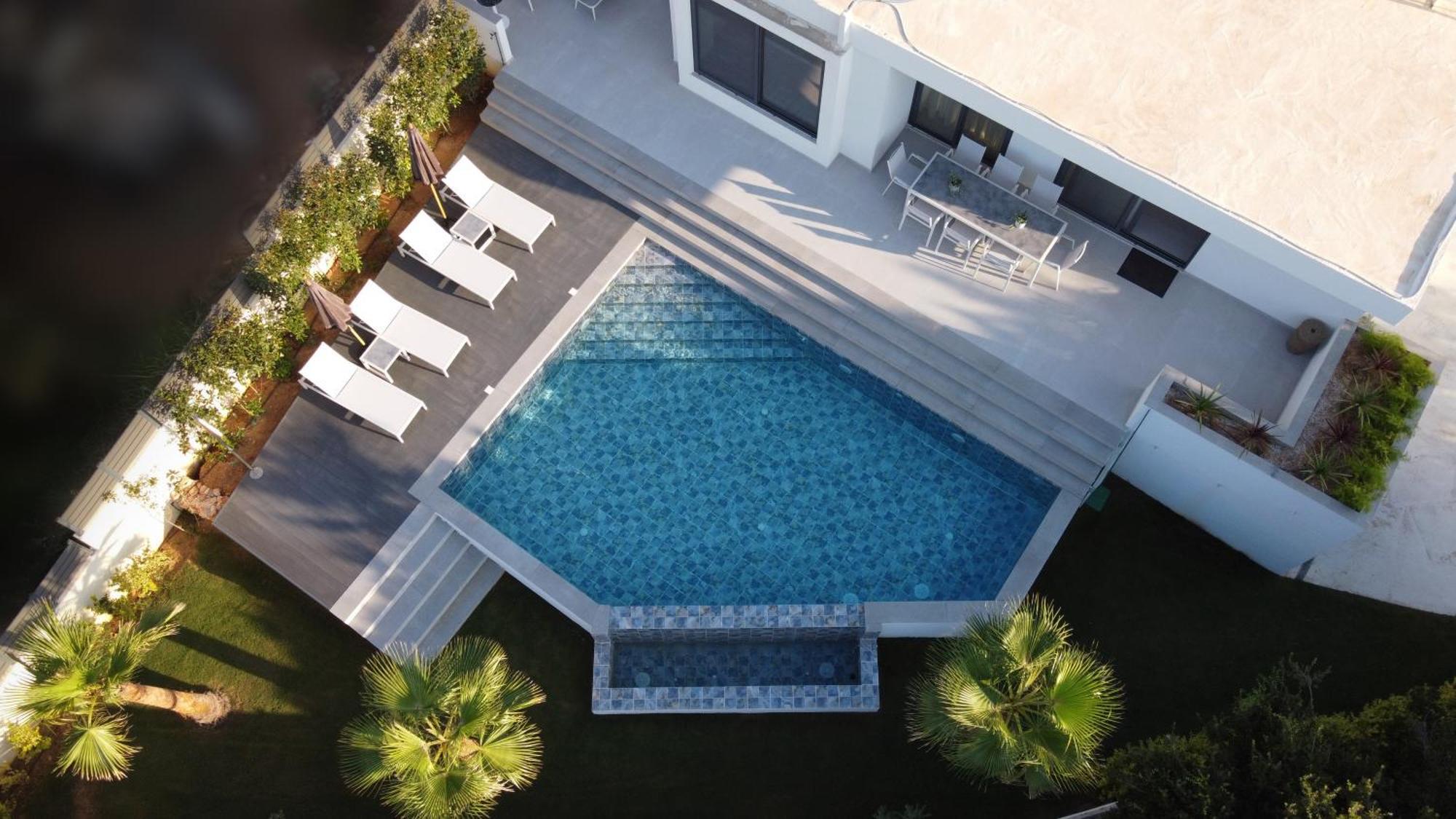 Kyamon Estate Luxury Villa Chrissi Akti Chania Exterior foto