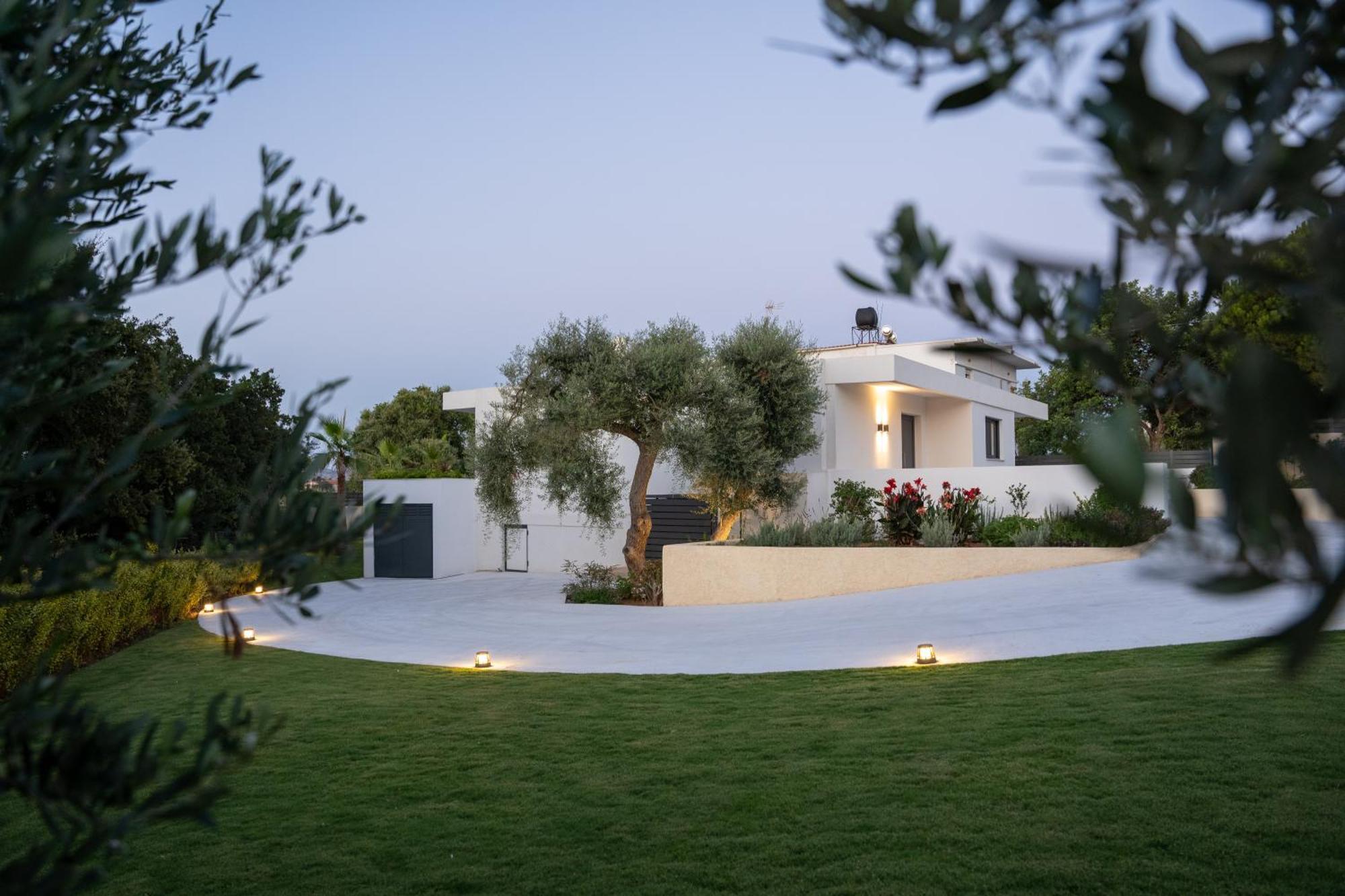 Kyamon Estate Luxury Villa Chrissi Akti Chania Exterior foto