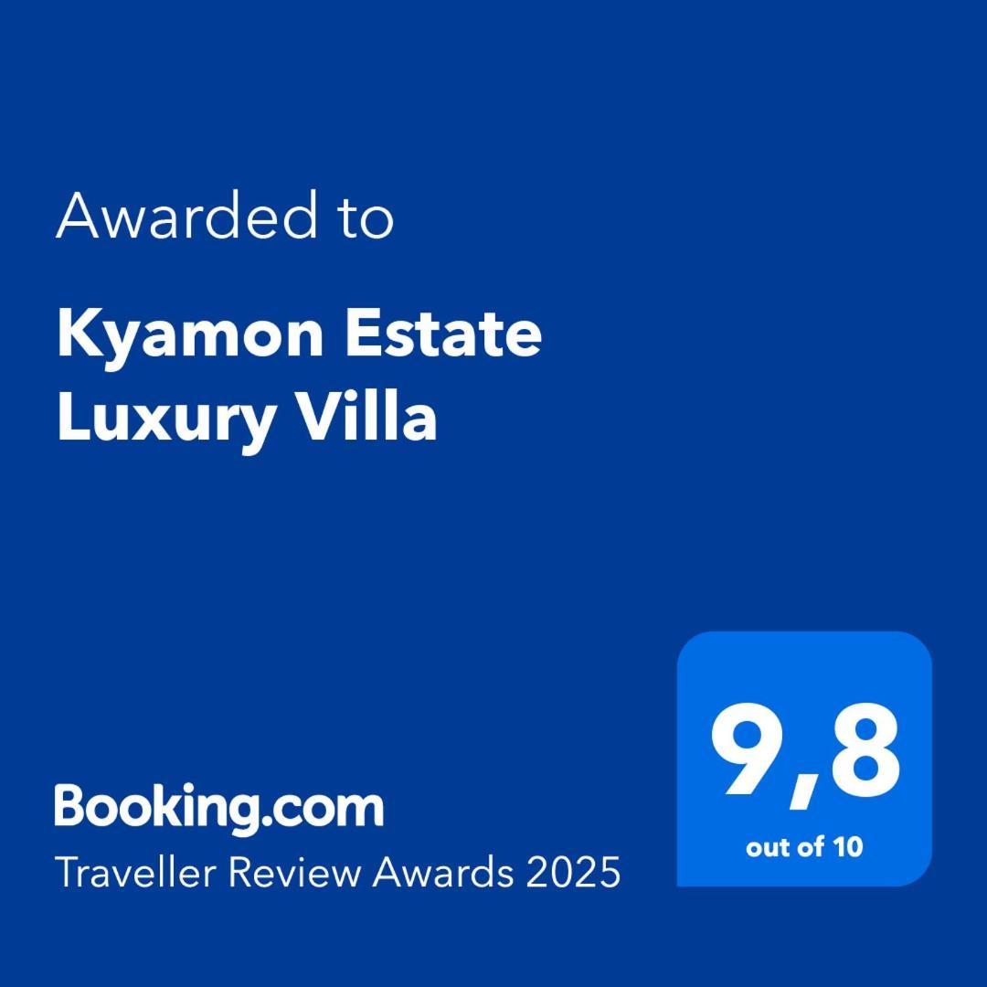Kyamon Estate Luxury Villa Chrissi Akti Chania Exterior foto