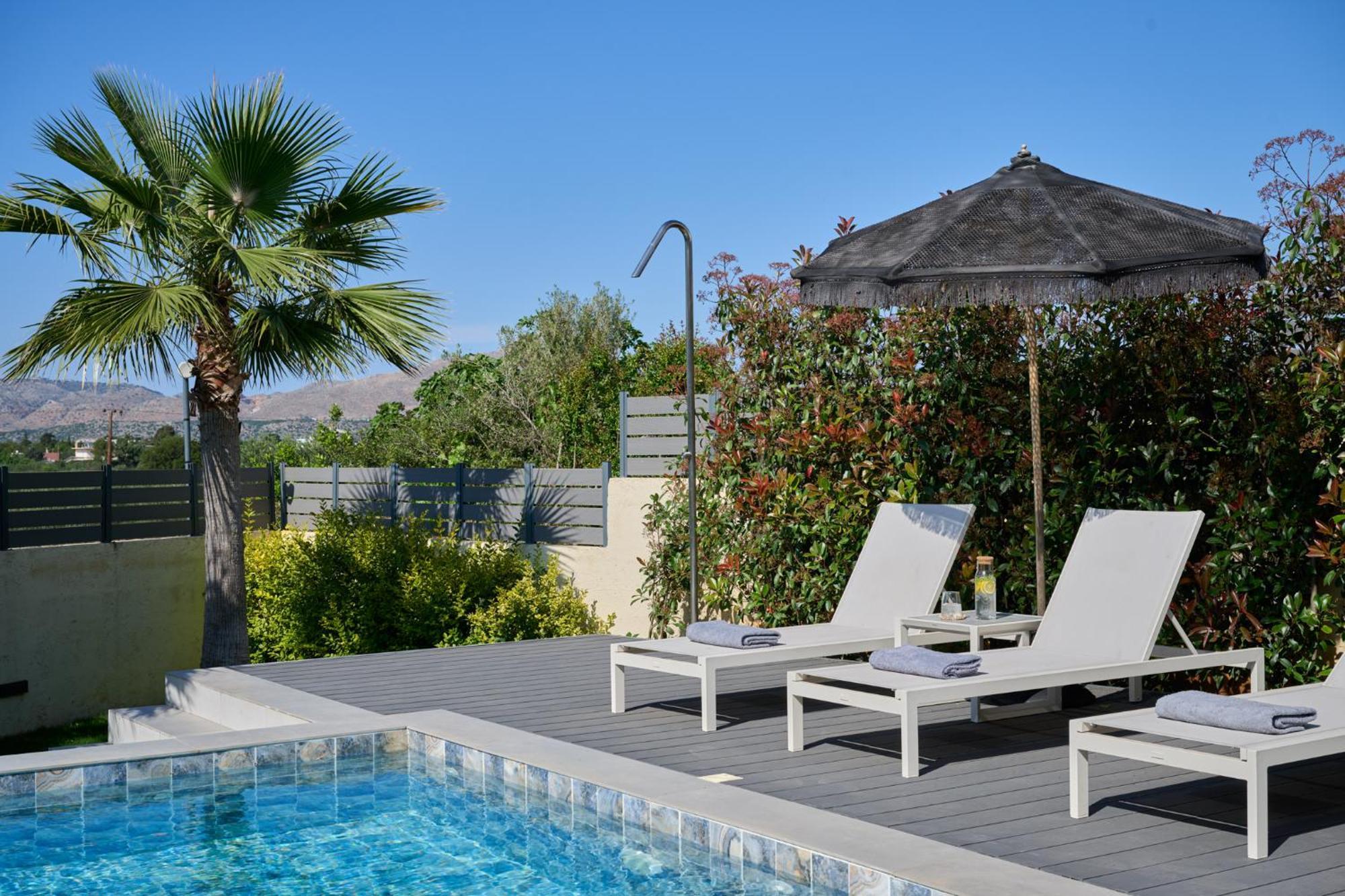 Kyamon Estate Luxury Villa Chrissi Akti Chania Exterior foto