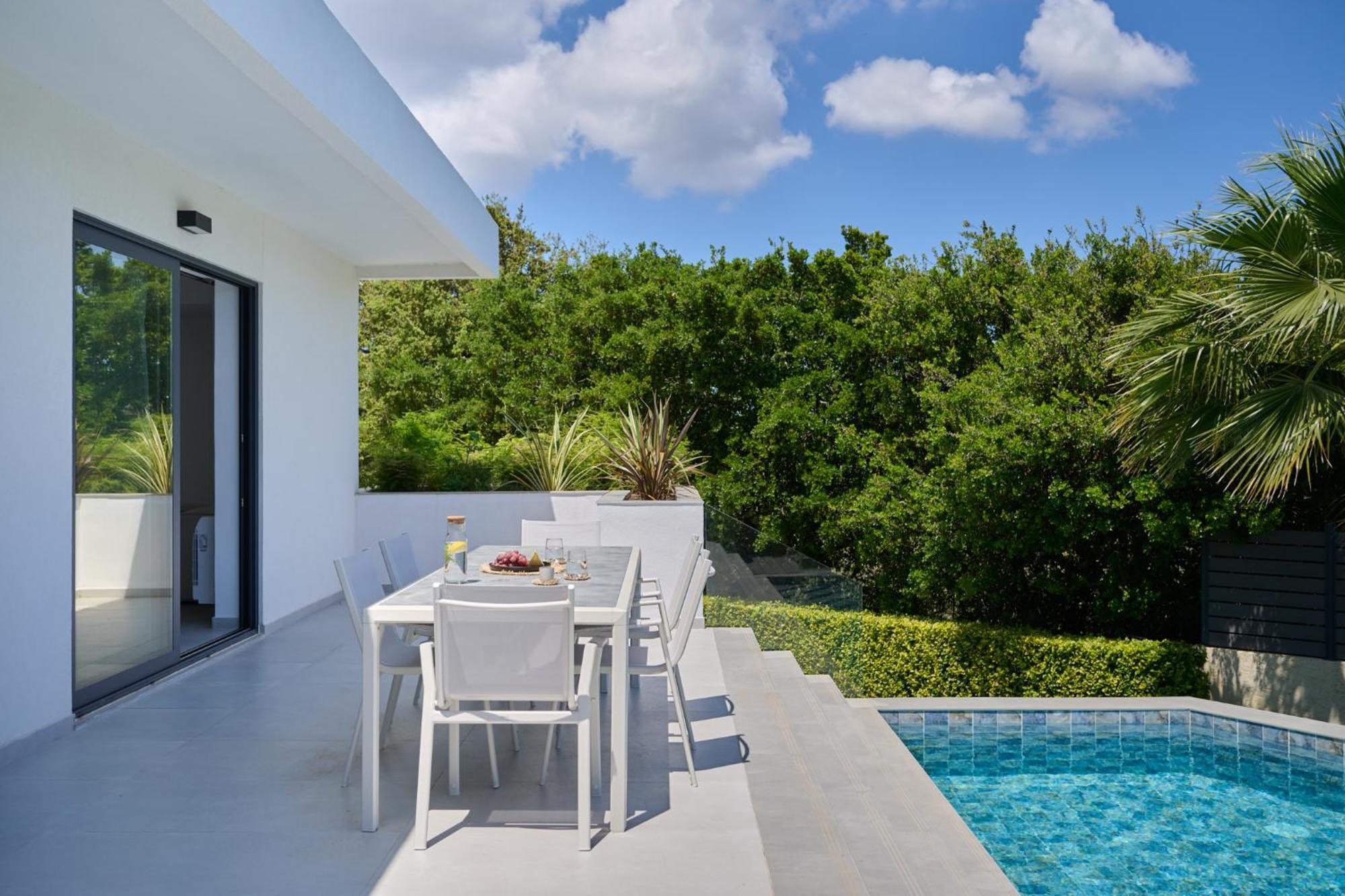 Kyamon Estate Luxury Villa Chrissi Akti Chania Exterior foto