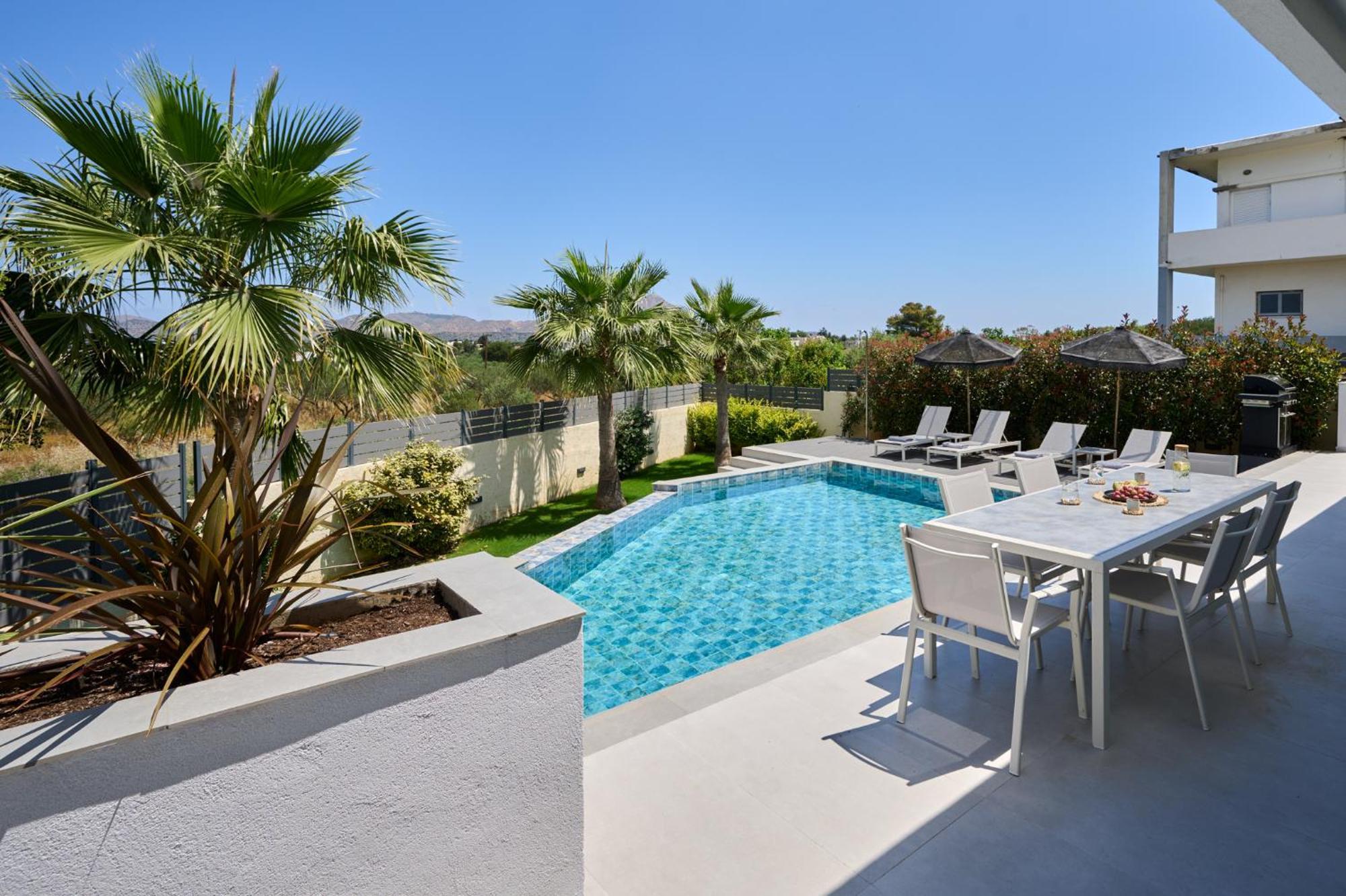 Kyamon Estate Luxury Villa Chrissi Akti Chania Exterior foto