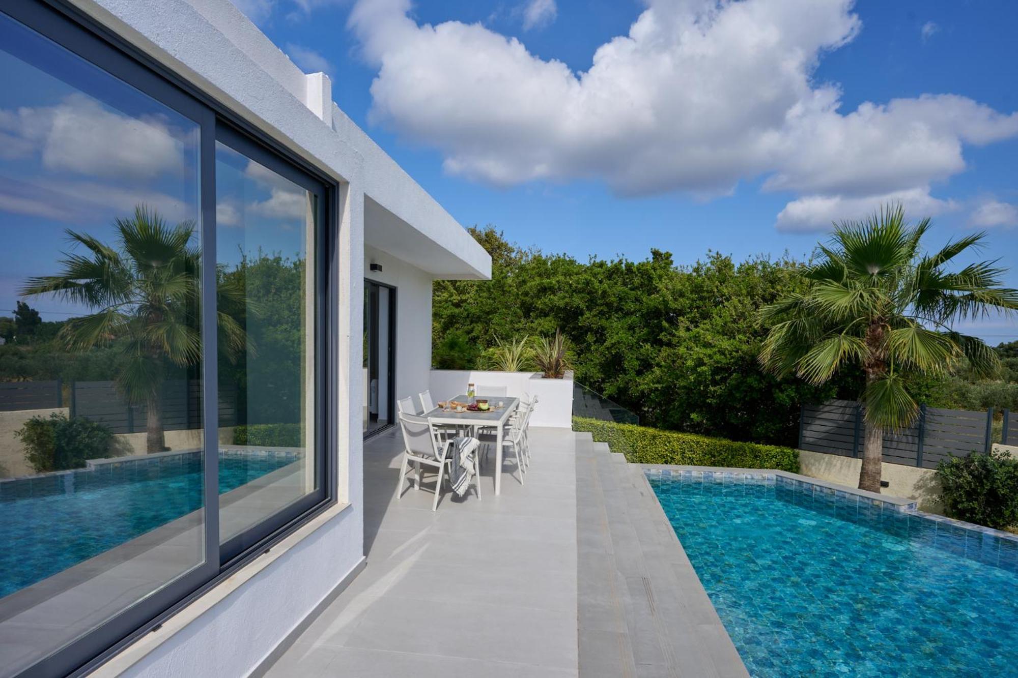 Kyamon Estate Luxury Villa Chrissi Akti Chania Exterior foto