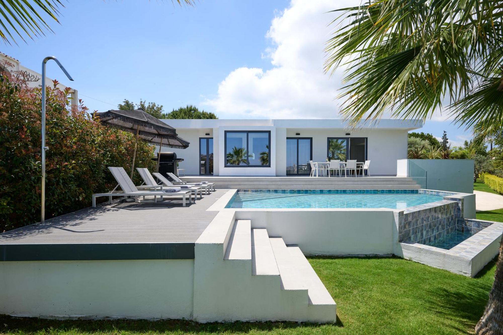 Kyamon Estate Luxury Villa Chrissi Akti Chania Exterior foto